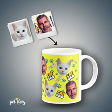 Carregar imagem no visualizador da galeria, Caneca Cat Dad | Personalizada Animal de Estimação - Pet Story PT