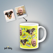 Carregar imagem no visualizador da galeria, Caneca Dog Dad | Personalizada Animal de Estimação - Pet Story PT