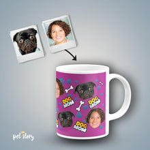 Cargar imagen en el visor de la galería, Caneca Dog Mom | Personalizada Animal de Estimação - Pet Story PT