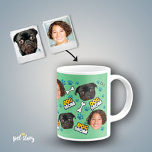 Cargar imagen en el visor de la galería, Caneca Dog Mom | Personalizada Animal de Estimação - Pet Story PT