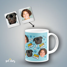 Cargar imagen en el visor de la galería, Caneca Dog Mom | Personalizada Animal de Estimação - Pet Story PT
