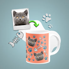 Carregar imagem no visualizador da galeria, Caneca Gato | Personalizada Animal de Estimação - Pet Story PT