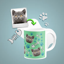Carregar imagem no visualizador da galeria, Caneca Gato | Personalizada Animal de Estimação - Pet Story PT