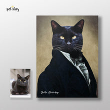 Carregar imagem no visualizador da galeria, Embaixador | Retrato Personalizado de Animal de Estimação - Pet Story PT