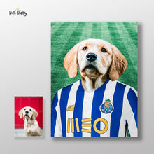 Carregar imagem no visualizador da galeria, Futebol Clube do Porto | Retrato Personalizado de Animal de Estimação - Pet Story PT