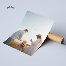 Carregar imagem no visualizador da galeria, Impressão de Fotografia em Tela / Poster | Personalizado - Pet Story PT