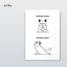 Carregar imagem no visualizador da galeria, Inspira e Expira - Bulldog Francês | Retrato Personalizado de Animal de Estimação - Pet Story PT