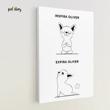 Carregar imagem no visualizador da galeria, Inspira e Expira - Chihuahua | Retrato Personalizado de Animal de Estimação - Pet Story PT