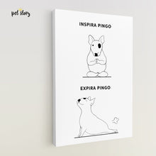 Carregar imagem no visualizador da galeria, Inspira e Expira - Pitbull | Retrato Personalizado de Animal de Estimação - Pet Story PT