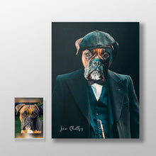 Carregar imagem no visualizador da galeria, Peaky Blinders | Retrato Personalizado de Animal de Estimação - Pet Story PT