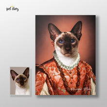 Carregar imagem no visualizador da galeria, Princesa | Retrato Personalizado de Animal de Estimação - Pet Story PT
