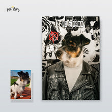 Carregar imagem no visualizador da galeria, Punk | Retrato Personalizado de Animal de Estimação - Pet Story PT