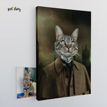 Carregar imagem no visualizador da galeria, Sherlock Holmes | Retrato Personalizado de Animal de Estimação - Pet Story PT
