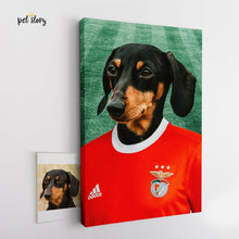 Carregar imagem no visualizador da galeria, Sport Lisboa e Benfica | Retrato Personalizado de Animal de Estimação - Pet Story PT