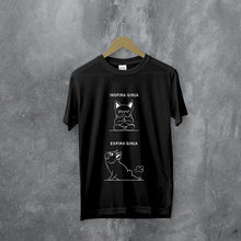 Carregar imagem no visualizador da galeria, T - shirt Inspira e Expira - Bulldog Francês | Personalizada de Animal de Estimação - Pet Story PT