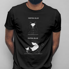 Carregar imagem no visualizador da galeria, T - shirt Inspira e Expira - Huskie | Personalizada de Animal de Estimação - Pet Story PT