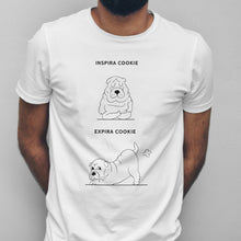 Carregar imagem no visualizador da galeria, T - shirt Inspira e Expira - Shar Pei | Personalizada de Animal de Estimação - Pet Story PT