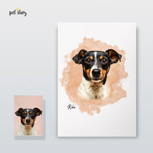 Carregar imagem no visualizador da galeria, Watercolor Nude | Retrato Personalizado de Animal de Estimação