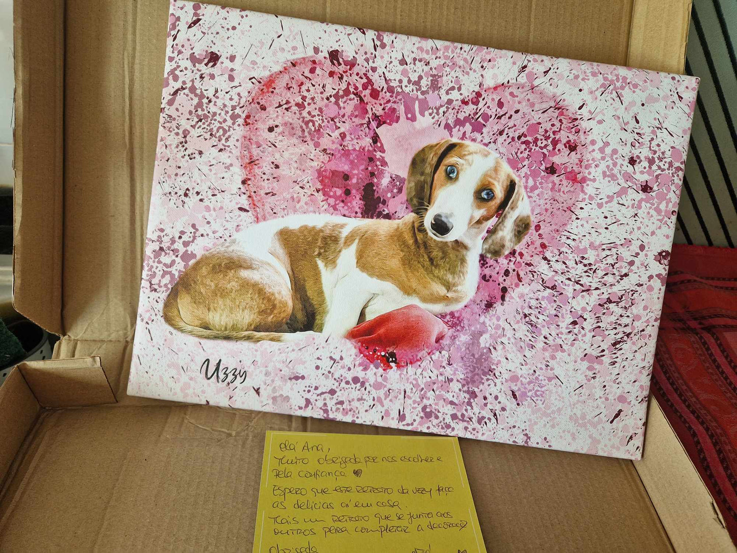 Chapoteoamor | Retrato de mascota personalizado