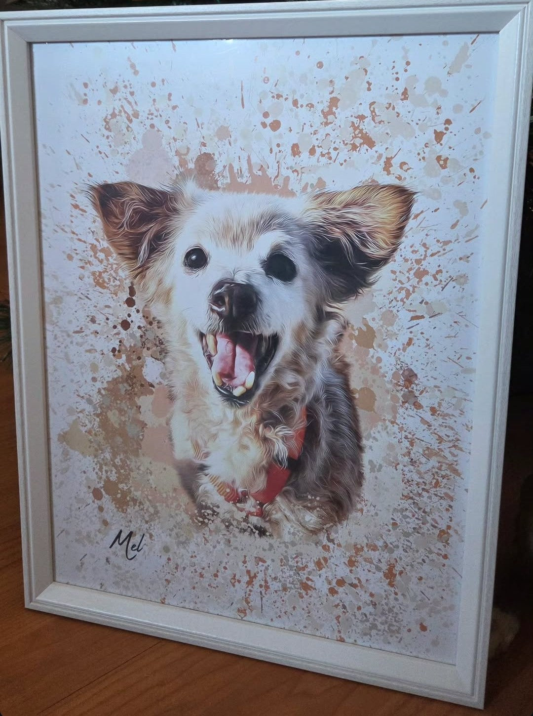 Chapoteo | Retrato de mascota personalizado