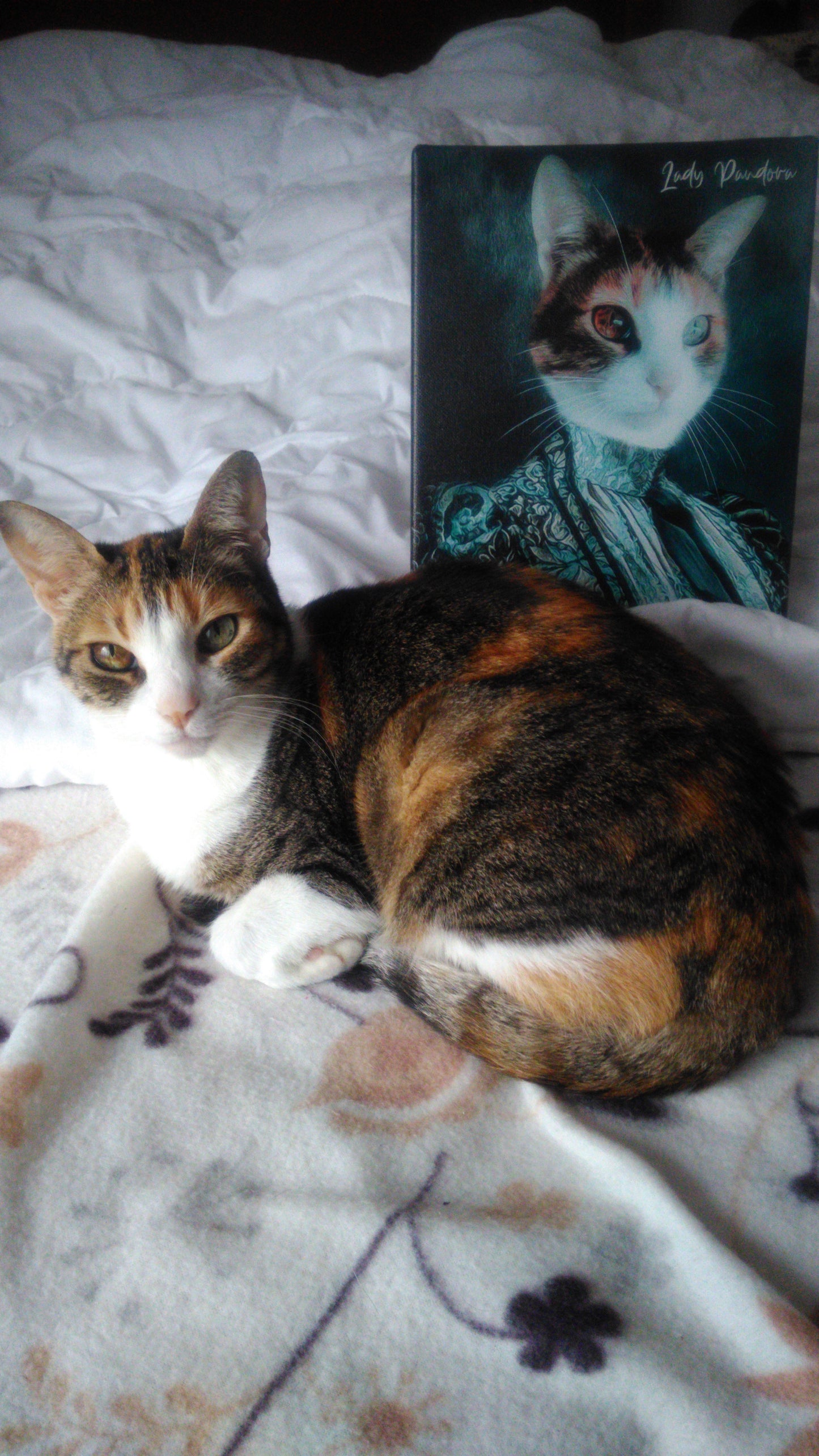 Dama victoriana | Retrato de mascota personalizado