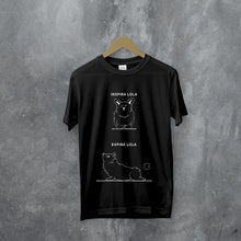 Carregar imagem no visualizador da galeria, T-shirt Inspira e Expira - Corgi | Personalizada de Animal de Estimação
