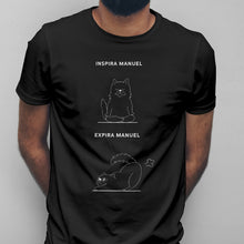 Carregar imagem no visualizador da galeria, T-shirt Inspira / Expira - Main Coon
