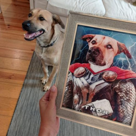 Thor | Retrato de mascota personalizado