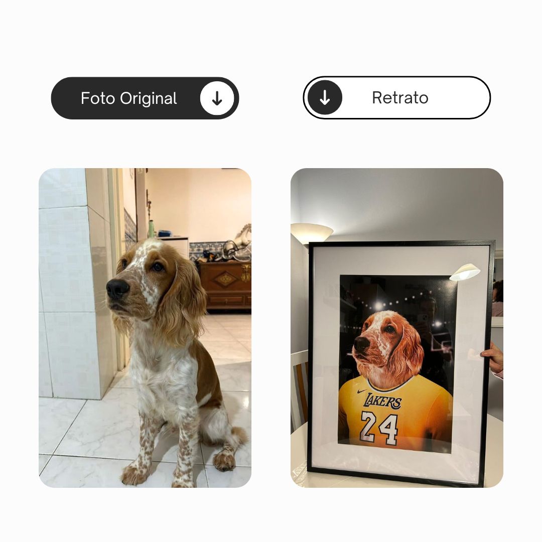 Doctor | Retrato de mascota personalizado