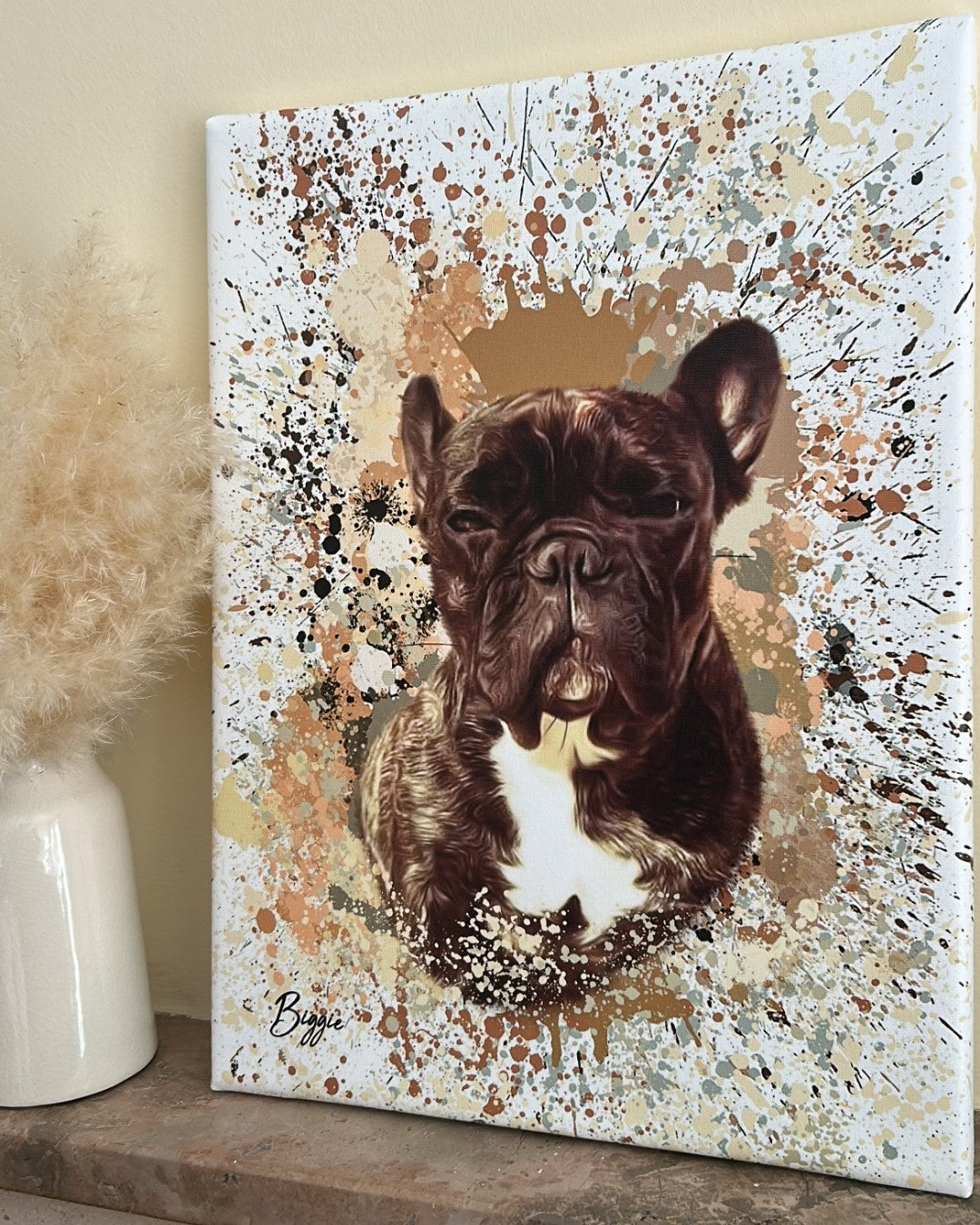 Chapoteo | Retrato de mascota personalizado