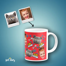 Carregar imagem no visualizador da galeria, Caneca Cat Mom | Personalizada Animal de Estimação - Pet Story PT
