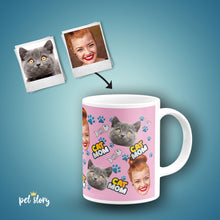 Carregar imagem no visualizador da galeria, Caneca Cat Mom | Personalizada Animal de Estimação - Pet Story PT
