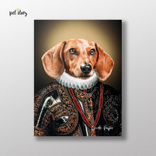 Carregar imagem no visualizador da galeria, Conde | Retrato Personalizado de Animal de Estimação - Pet Story PT
