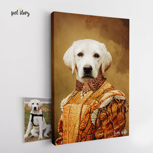 Condessa | Retrato Personalizado de Animal de Estimação - Pet Story PT