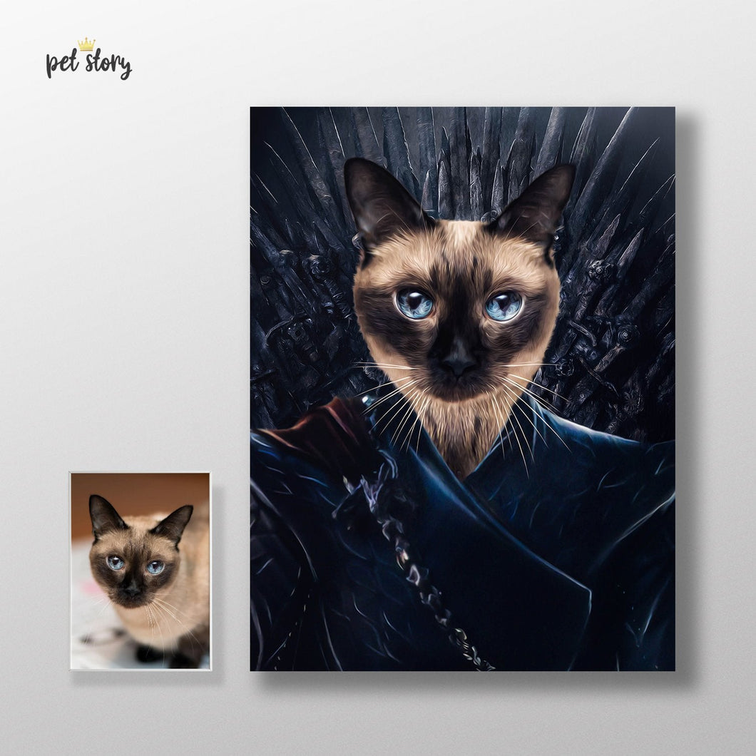 Daenerys Targaryen | Retrato Personalizado de Animal de Estimação - Pet Story PT