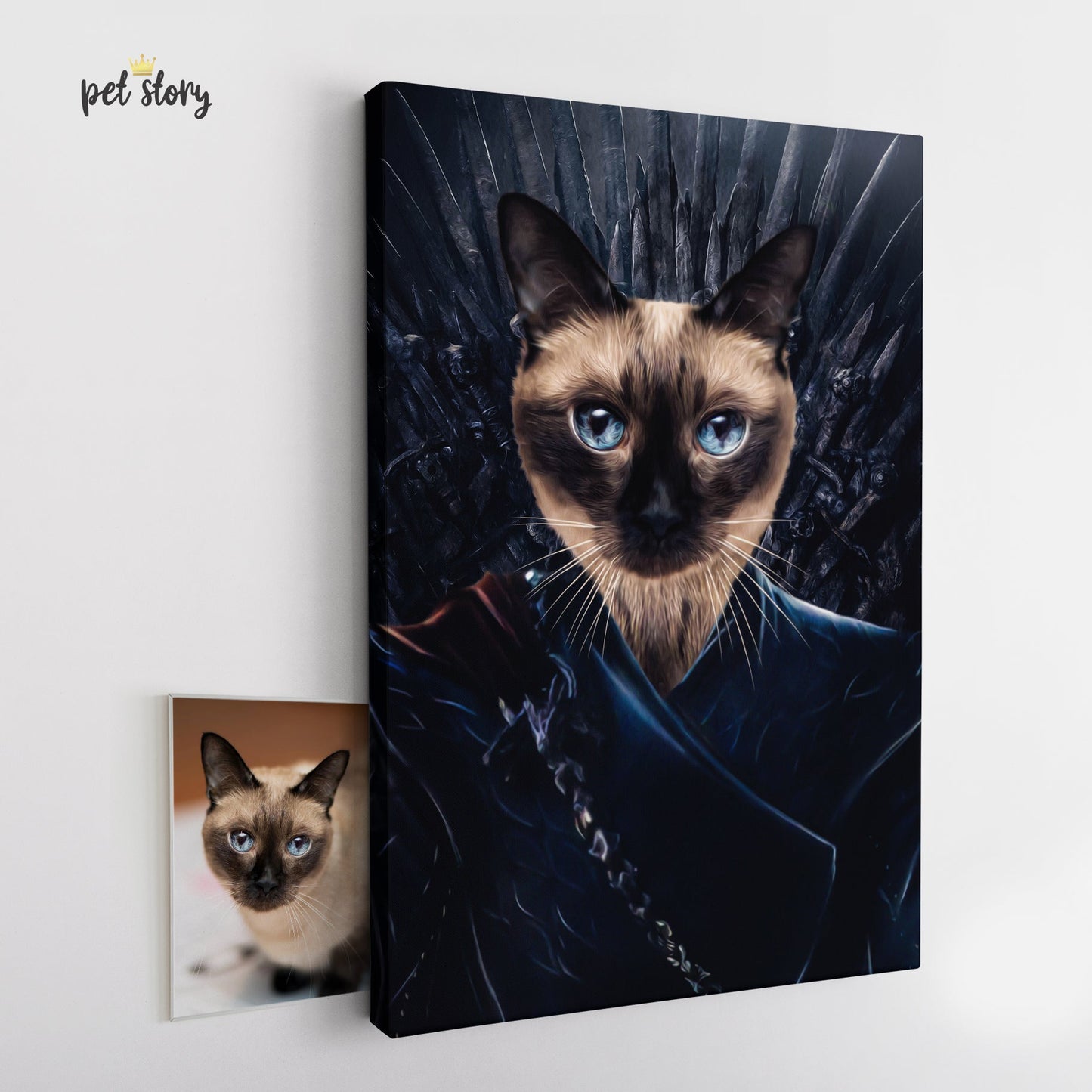Daenerys Targaryen | Retrato Personalizado de Animal de Estimação - Pet Story PT