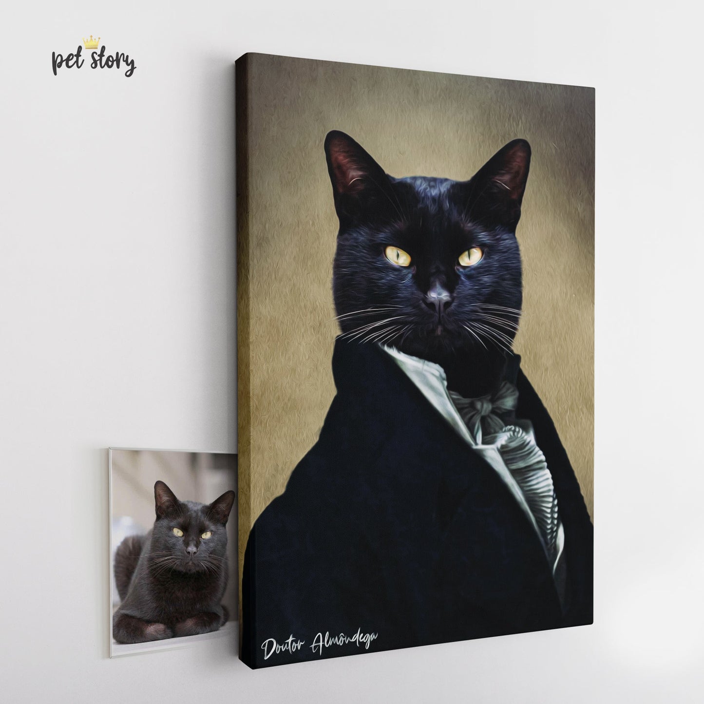 Embaixador | Retrato Personalizado de Animal de Estimação - Pet Story PT