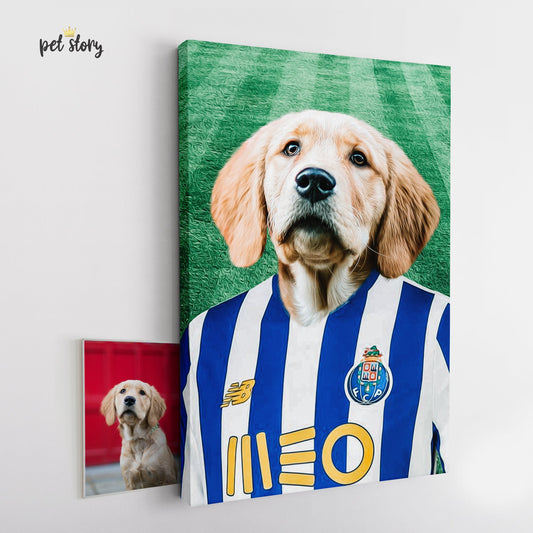 Futebol Clube do Porto | Retrato Personalizado de Animal de Estimação - Pet Story PT