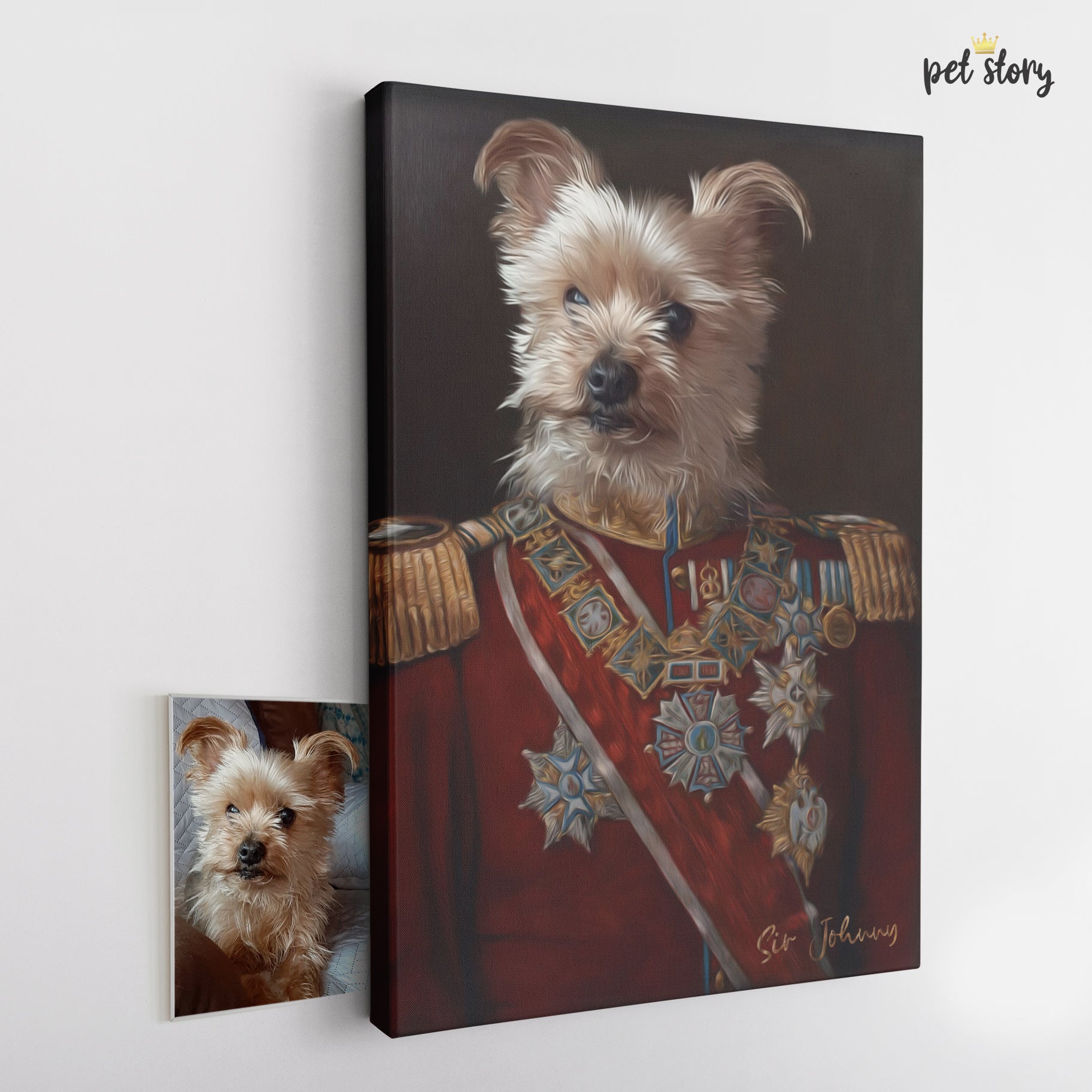 General | Retrato Personalizado de Animal de Estimação - Pet Story PT