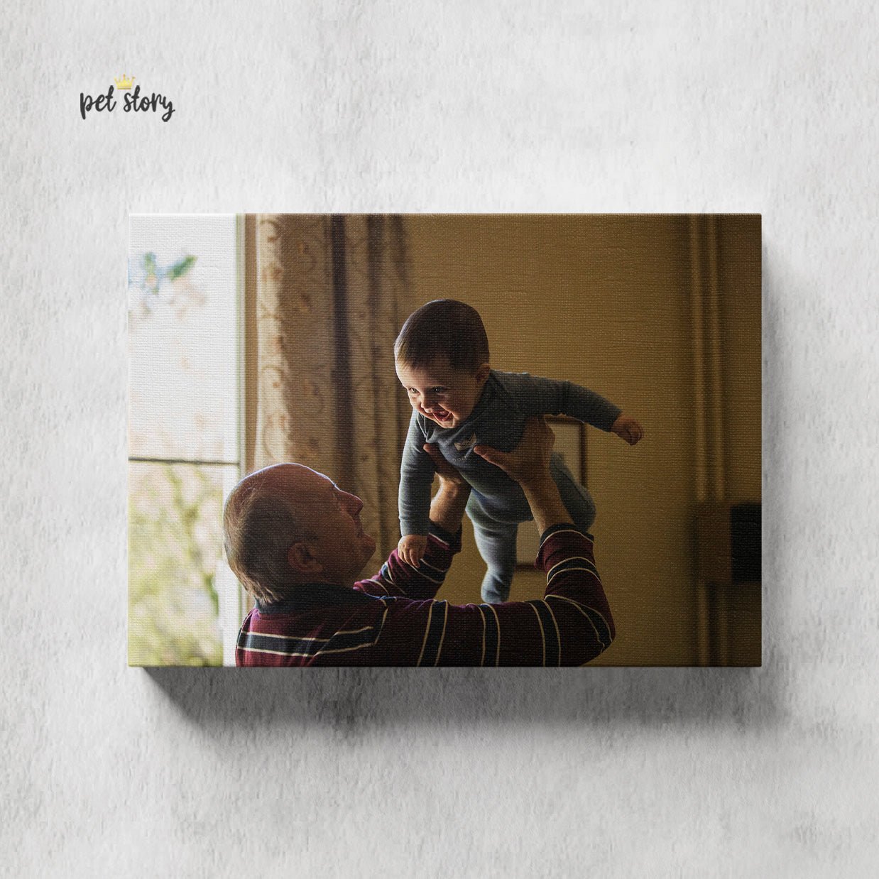 Impressão de Fotografia em Tela / Poster | Personalizado - Pet Story PT