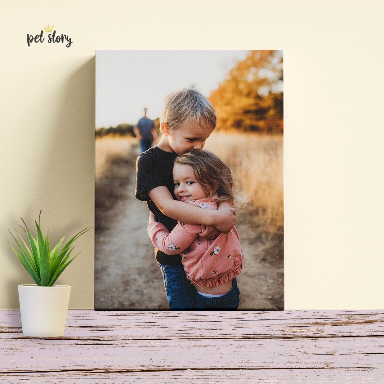 Impressão de Fotografia em Tela / Poster | Personalizado - Pet Story PT