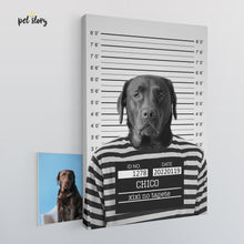 Carregar imagem no visualizador da galeria, Malcomportado | Retrato Personalizado de Animal de Estimação - Pet Story PT
