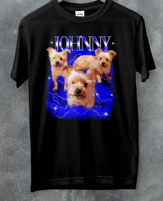 T-shirt Estilo Vintage | Personalizada de Animal de Estimação