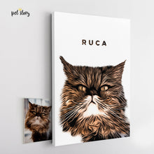 Cargar imagen en el visor de la galería, Modern | Retrato Personalizado de Animal de Estimação - Pet Story PT
