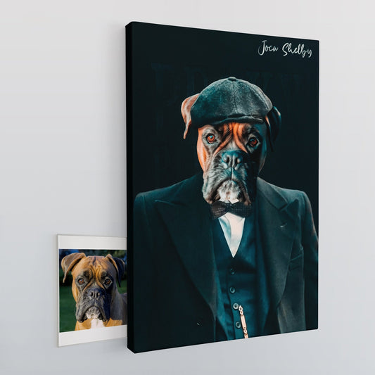 Peaky Blinders | Retrato Personalizado de Animal de Estimação - Pet Story PT