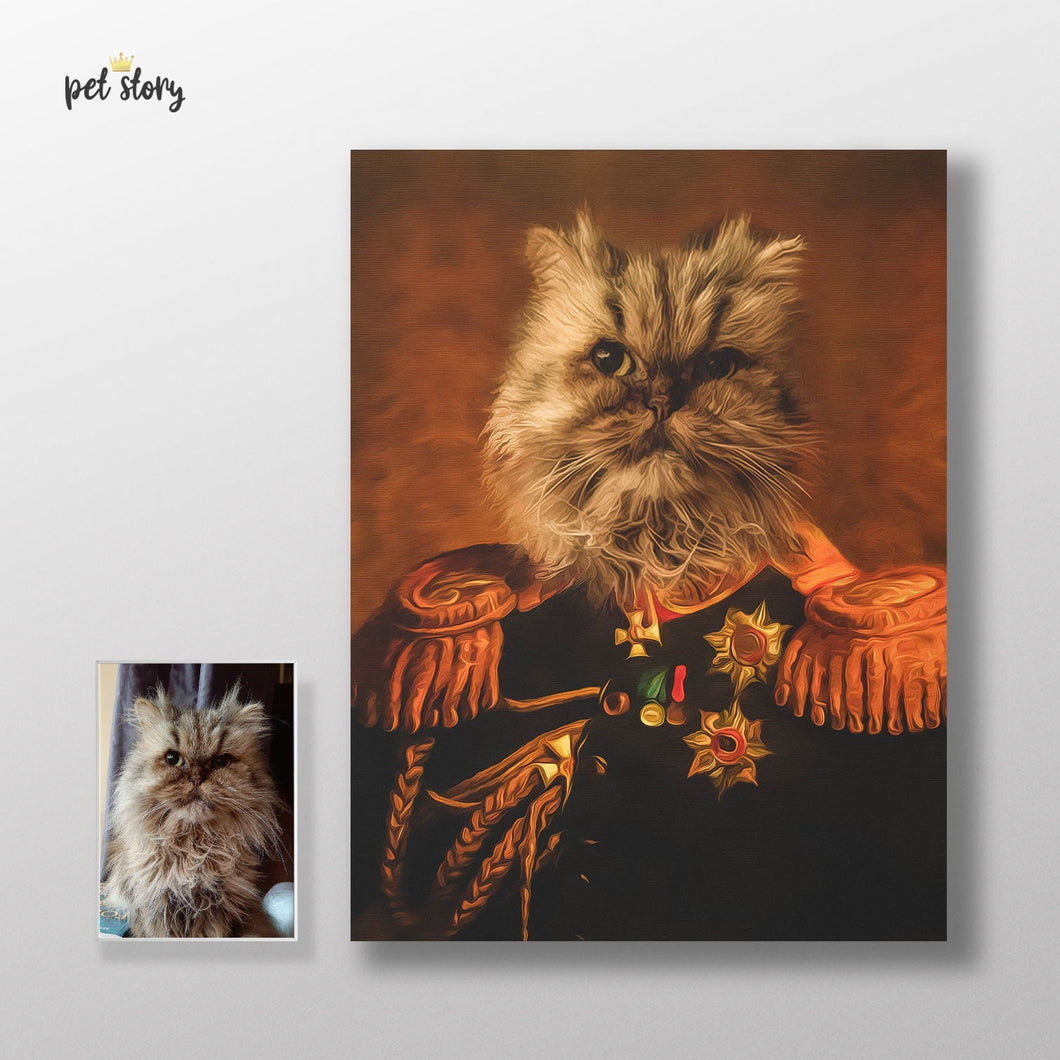 Príncipe | Retrato Personalizado de Animal de Estimação - Pet Story PT