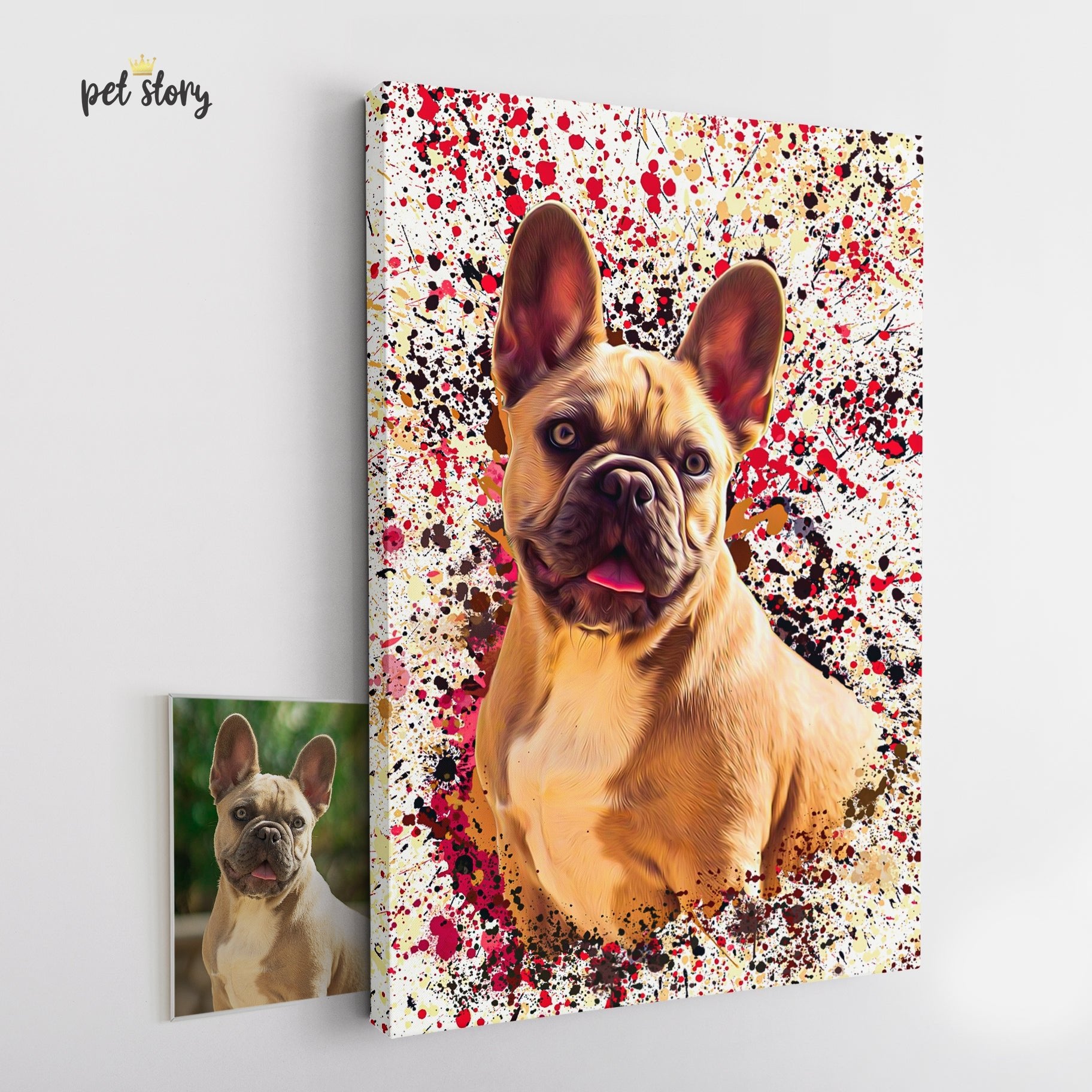 Splash | Retrato Personalizado de Animal de Estimação - Pet Story PT