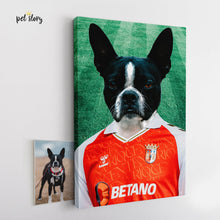 Carregar imagem no visualizador da galeria, Sporting Clube de Braga | Retrato Personalizado de Animal de Estimação - Pet Story PT
