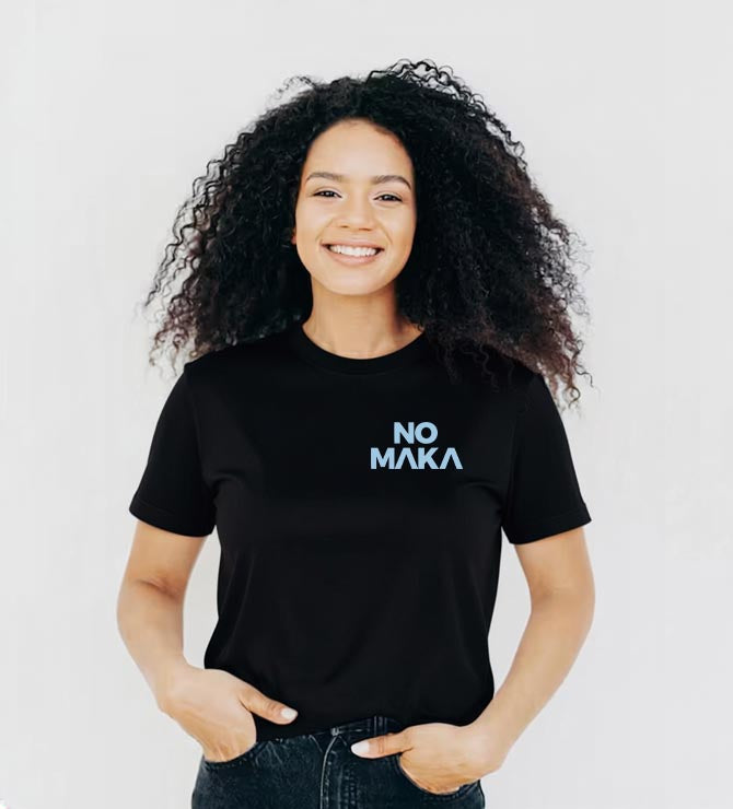 T Shirt No Maka Logo Vertical