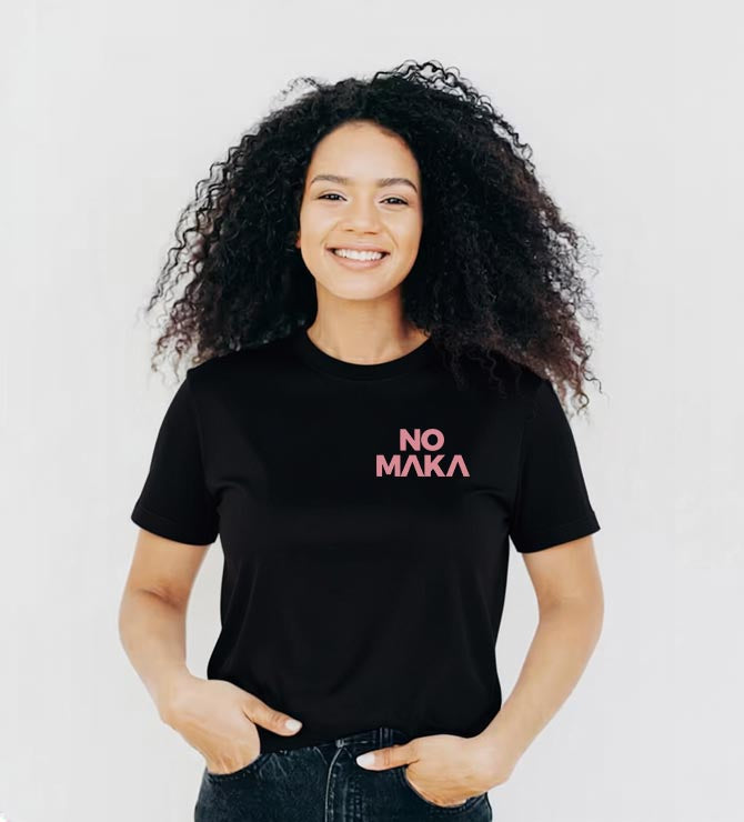 T Shirt No Maka Logo Vertical